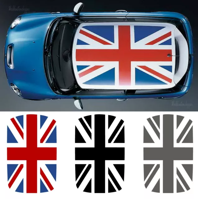 Kit Adesivi Stickers Bandiera Inglese Mini Cooper Auto Tuning Sport