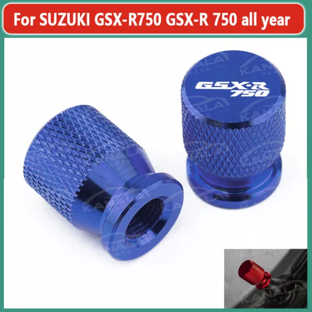 Motorcycle Wheel Tire Valve Air Port Cover / For SUZUKI GSX-R750 GSX-R 750