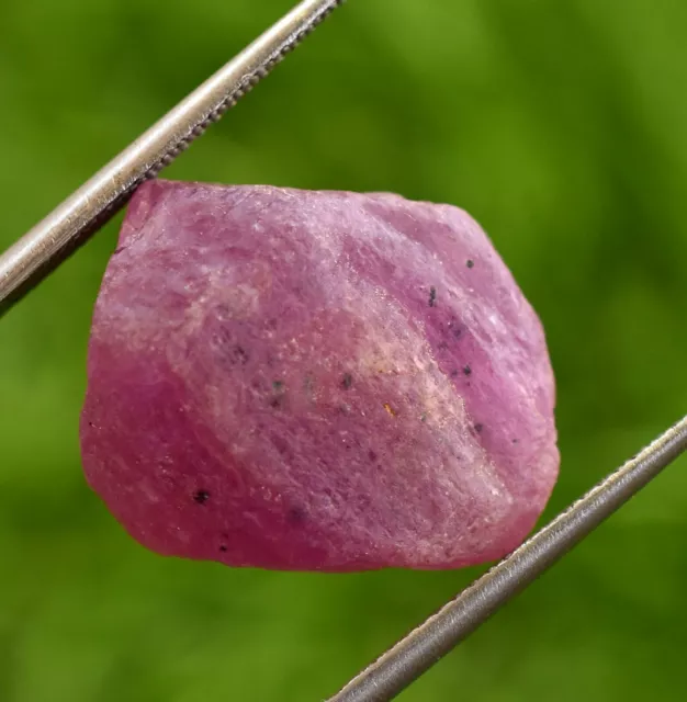 100.00% Natural Mozambique Pinkish Red Ruby Unheated Loose Raw Rough 28.60 Ct 2