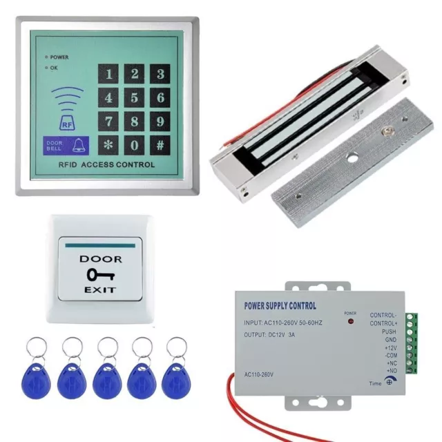 Trousse Serrure Magnétique Électronique Système De Contrôle D'Accès Rfid Ouvre