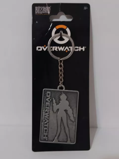 Overwatch Tracer Metal Keychain - BLIZZARD ENTERTAINMENT EXCLUSIVE