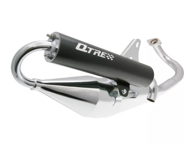 Aprilia SR Motard 50 2T AC (2012-14) Tecnigas Q-Tre Chrome Exhaust