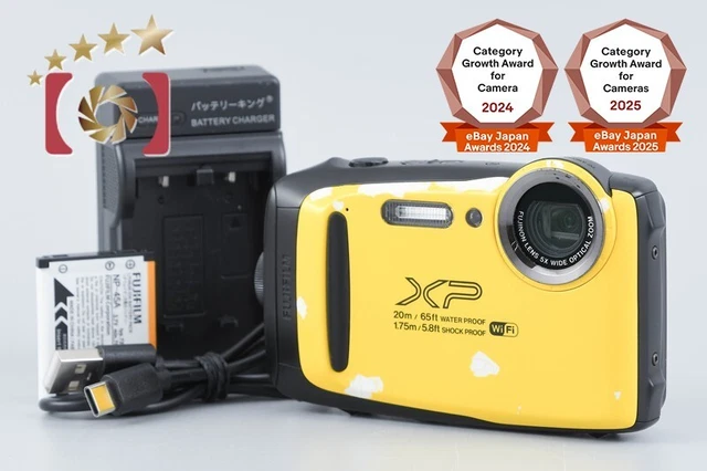 FUJIFILM FINEPIX XP130 Yellow 16.4 MP Waterproof Action Camera