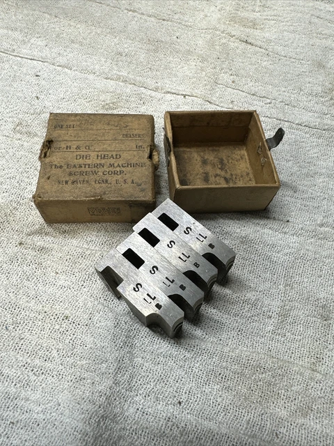 7/16-14 Thread Chasers for H&G 1" Threading Die Head Eastern Machine Screw