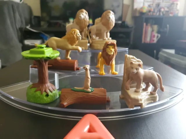 Lot Of 6 Happy Meal Toys - The Lion King 2019 - McDonald's + 1 Simba VTG 1994
