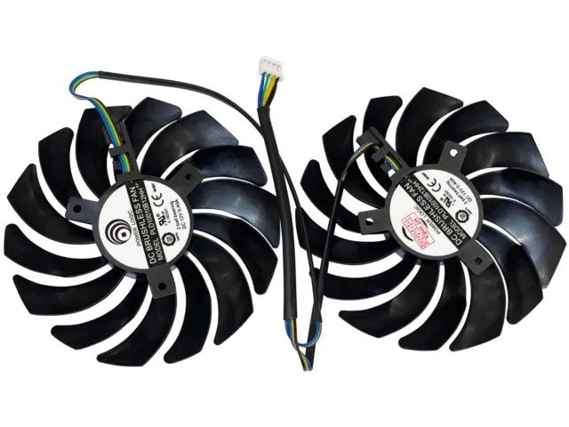Grafikkartenlüfter Kühler Fan PLD10010B12HH für MSI GeForce RTX 2070 GAMING Z 8G