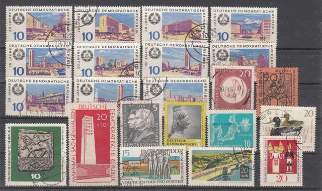 DDR  schönes Lot,  gestempelt/postfrisch   (2364ki))