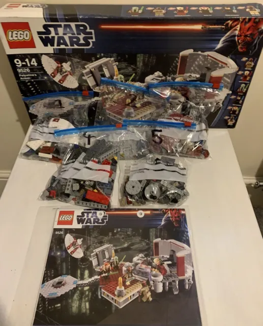 LEGO Star Wars Palpatine's Arrest 9526 ‼️No Minifigures‼️ Used