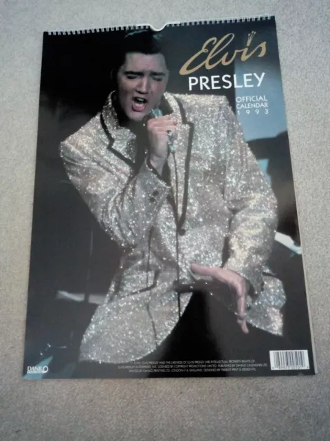 Elvis Presley Official 1993 Calendar