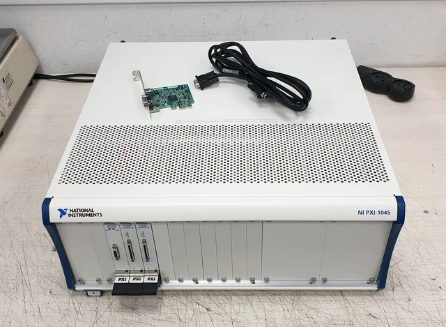 National Instruments NI PXI-1045 + PXI-6221 + PXI-6250 + PXI-8360 + PCIe-8361 National Instruments NI PXI-1045 + PXI-6221 + PXI-6250 + PXI-8360 + PCIe-8361