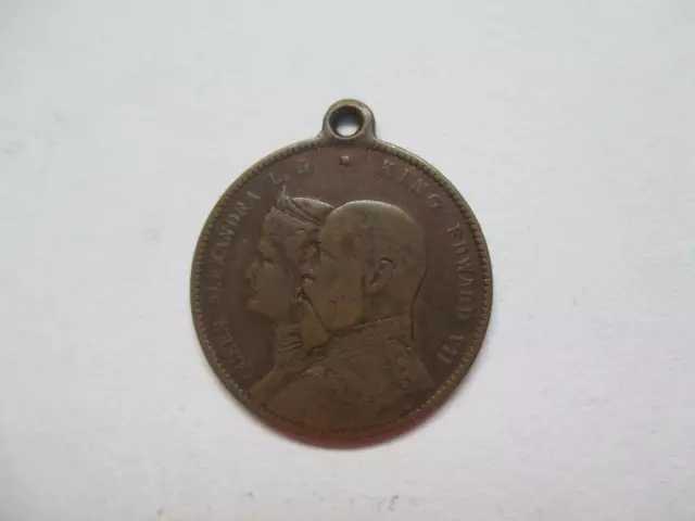 Great Britain, Edward VII & Alexandra, Marriage & Accession Medallion, 1901