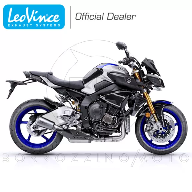 Terminale Di Scarico Racing Leovince Lv-10 Inox Yamaha Mt-10 Sp 2017 2018 2019