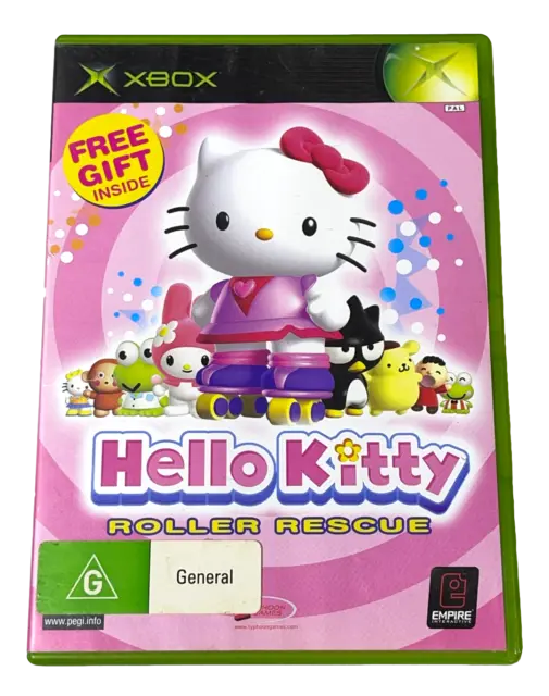 Hello Kitty Roller Rescue Xbox Original PAL *Complete*