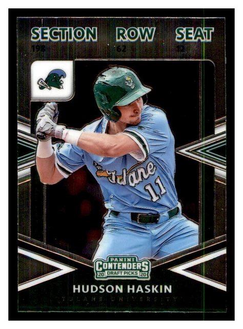2020 Panini Elite Extra Edition College Tickets #CT-HH HUDSON HASKIN ~B6N