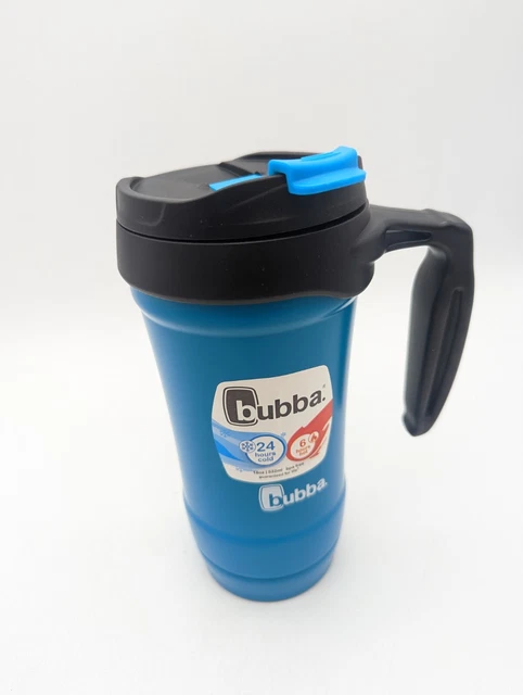 Bubba Hero Dual-Wall Vacuum-Insulated Stainless Steel Travel Mug - 18 oz. - Blue