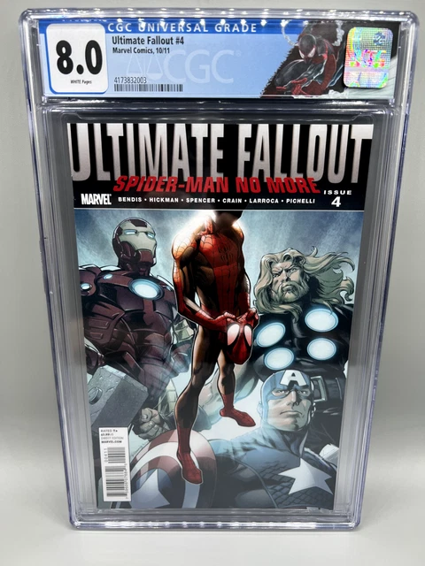 Ultimate Fallout #4 (2011) Cgc 8.0 ***See Description***