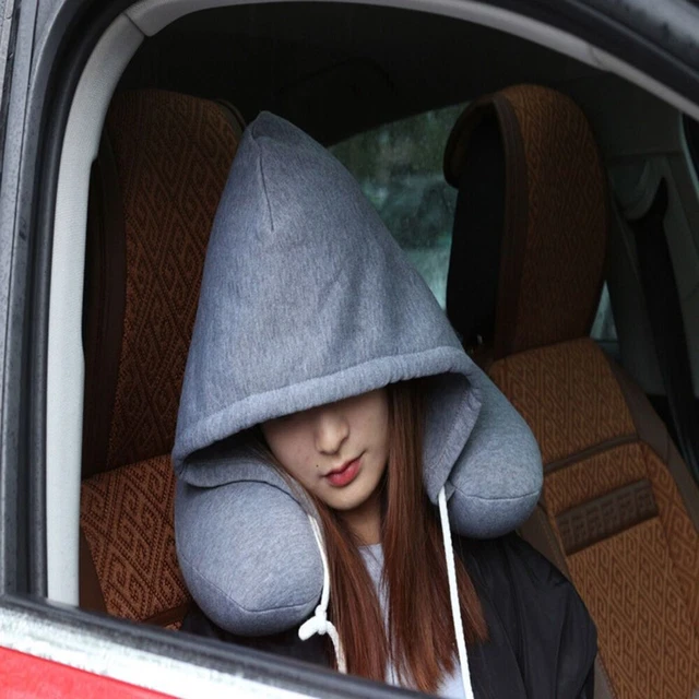 Pillow Hooded Travel Pillow Neck Sleeping Cushion Head Rest Neck Pillow 3