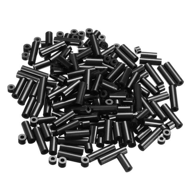 Rond Entretoise Rondelle 200 Paquet 4, 6, 15, 20, 25mm Long pour M3 Vis Bloc