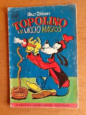 Albo d'oro n.18 del 1955 "Topolino e il laccio magico" Ed.Mondadori