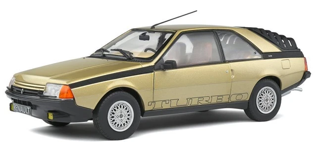 RENAULT Fuego Turbo - 1980 - Sepia - SOLIDO 1:18