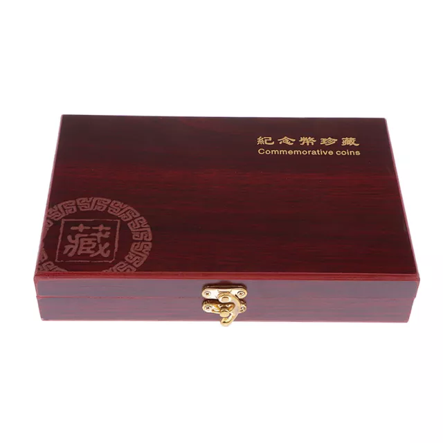 Wooden Display Box for 50 Pieces of 27 Mm Coins