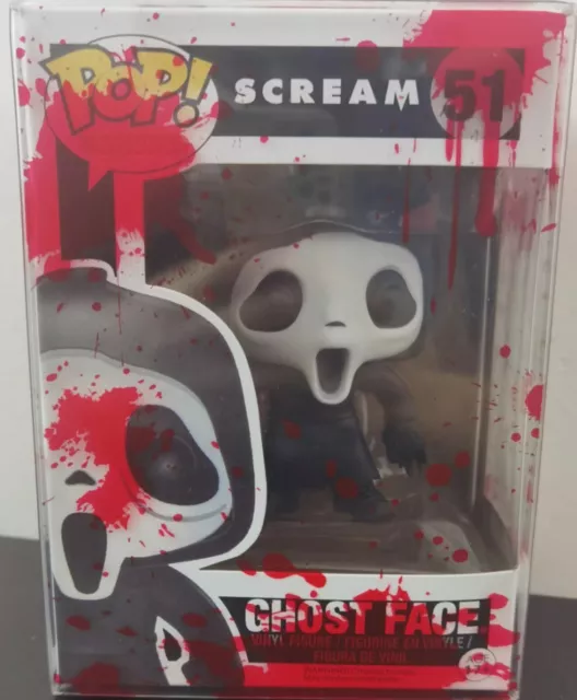 figurine Pop Movies: Scream Ghost Face #51 w/Blood Splatter Bloody Protector