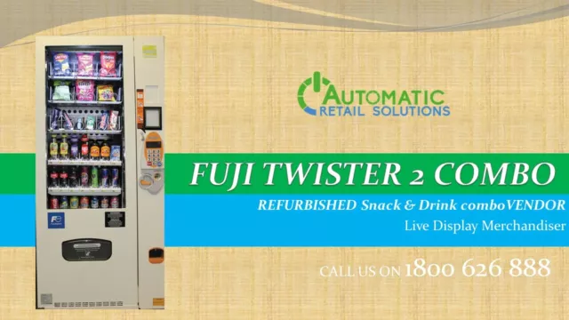Fuji Twister 2 - Combo - Fresh Food, Snack and Drink Elevator  vending machine