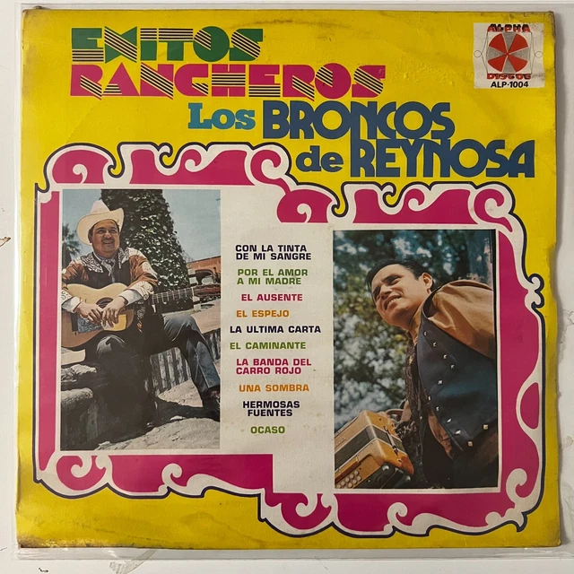 Los Broncos De Reynosa, Exitos Rancheros, Mexican Lp Factory Sealed, Norteño