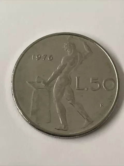 Moneta  50 Lire (1976)