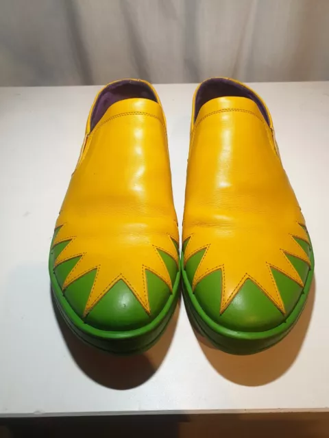 Cassette Playa Swear S***R Fashion SHOES mens 10 GREEN YELLOW ORANGE purple