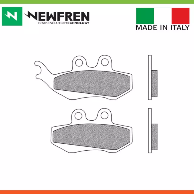 Newfren Touring Organic Front Brake Pad For GILERA 180 RUNNER SP 180cc '99-05