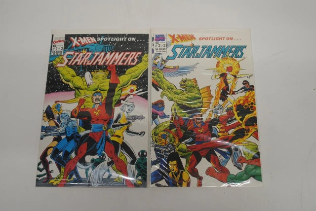 X-Men Spotlight On…Starjammers 1 2 Complete Set Run Lot 1-2