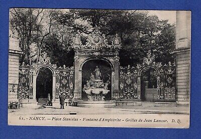Fc * CPA/postcard: nancy - > place stanislas, fountain of amphitrite...
