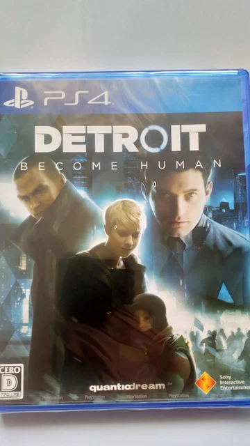 PS4 Game - Detroit Become Human - SONY FACTORY SEALED - Japanese Version
