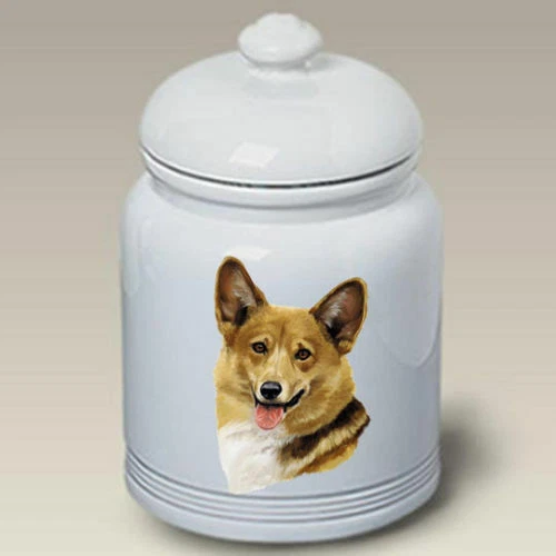 Corgi Ceramic Treat Jar LP 45045