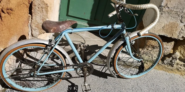 Vélo enfant rouge MOTOBECANE restauré 6 ans - Vélos