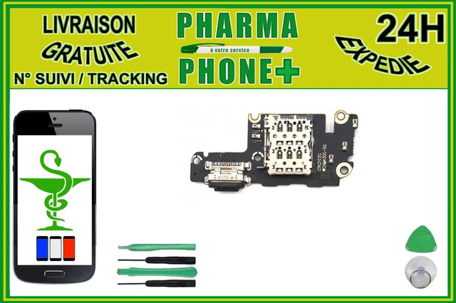 Nappe Flex Câble Bouton Empreinte Pour Xiaomi Mi 10T Lite - Vert, Neuf