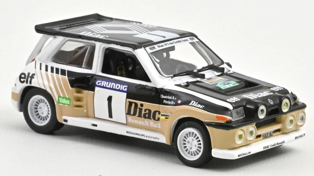 Renault 5 Maxi Turbo IXO 1/18 – Rallye Du Var 1986, Chatriot, Neuve Boîte Scellée