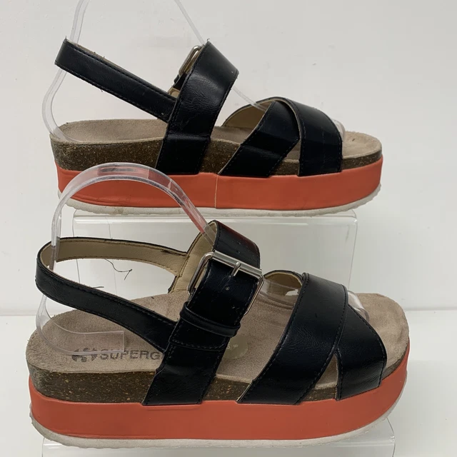 Superga outlet platform pelle