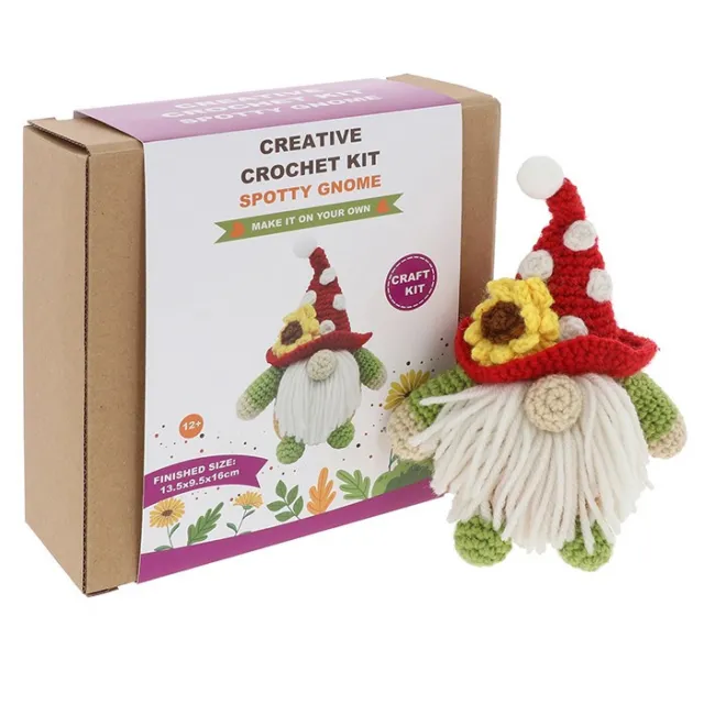 Creative Crochet Kit Spotty Gonk