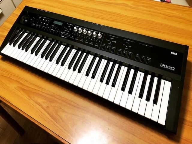 中古 KORG コルグ PS60 シンセサイザー セミ・ウェイテッド鍵盤搭載 61