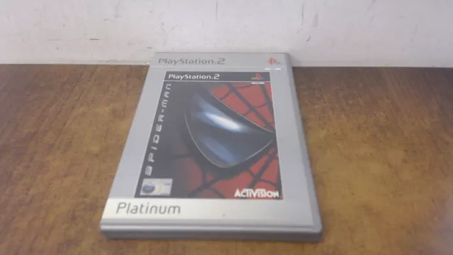 Spider-Man: The Movie Platinum (PS2) Manual included., , Activisi