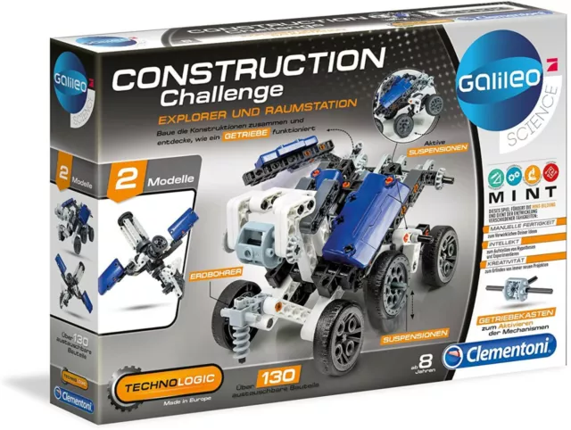 Clementoni - 59074 - Galileo - Construction Explorer und Raumstation