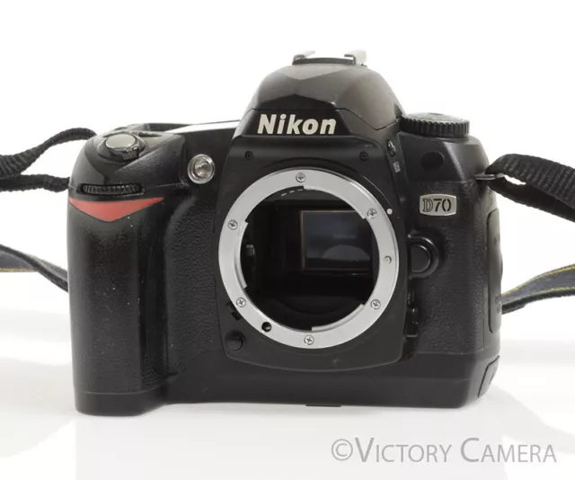 Nikon D70 6.1MP Digital SLR Camera Body w/ Battery & Charger -~17,000 Shots-