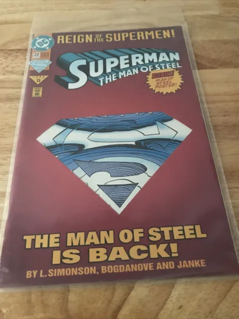 DC Comics Superman The Man Of Steel Reign Of The Supermen #22 June 1993
