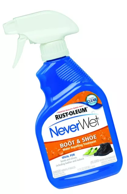 Rust-Oleum 280886 NeverWet 11-Ounce Boot and Shoe Spray, Clear 1