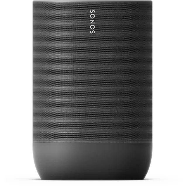 Sonos Move tragbarer Smartspeaker mit WLAN und Bleutooth - wetterfest, schwarz