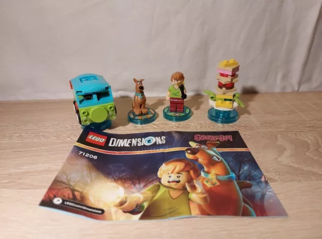 LEGO Dimensions: Team-Pack Scooby-Doo (71206) mit Anleitung
