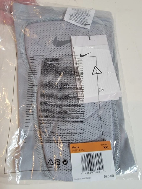 Nike Compression Arm Sleeve NWT New Basketball Gray XXL