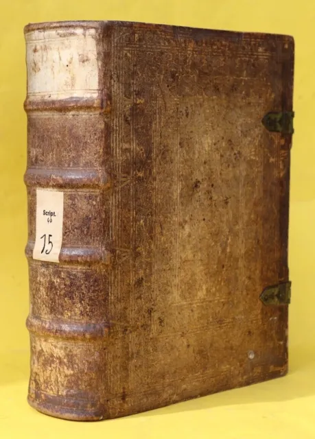 Biblia Sacra,Bibel,Mit Kupferstiche Von Johann Theodor De Bry,1609,Selten